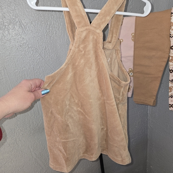 The Children's Place Bear-Themed Outfit Set - Pink and Tan - Picture 3 of 7